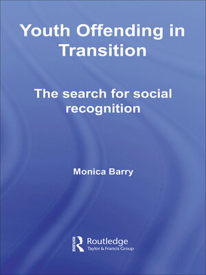 cover image of Youth Offending in Transition